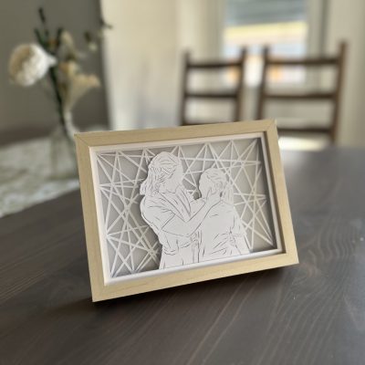 MAESTRA Y ALUMNA (Unique Geometric)